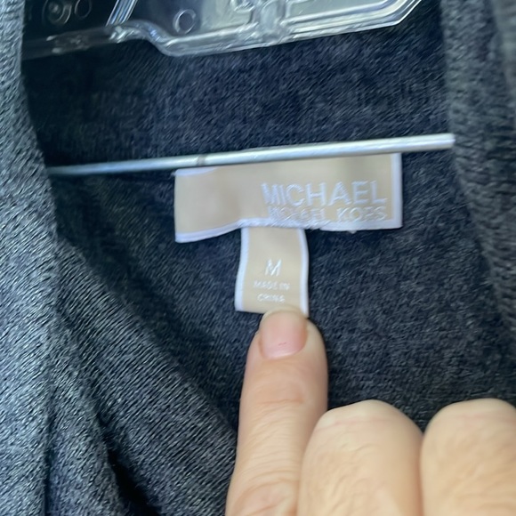 Michael Kors  black sweater M zippers on sides of the arms - Picture 3 of 5